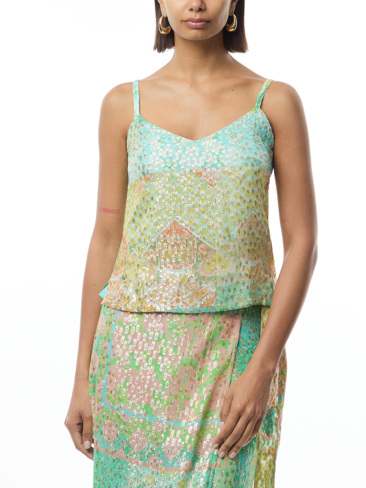 Pastel Boho Cami Top