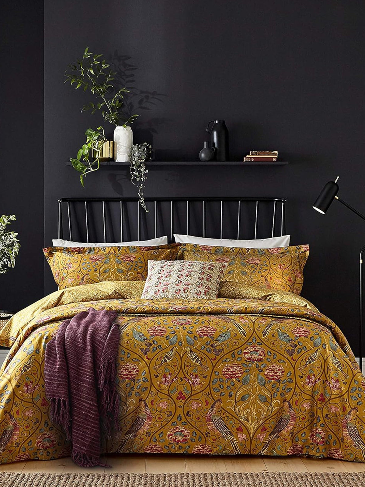 Seasons By May Duvet Cover Set Golden Yellow