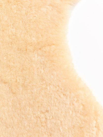 Sheepskin Short Wool Rug 95cm