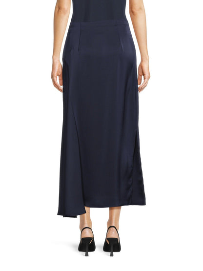 Aia Midi Satin Skirt