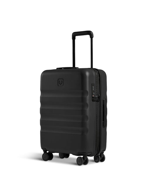 Icon Stripe Cabin Suitcase 55cm Black