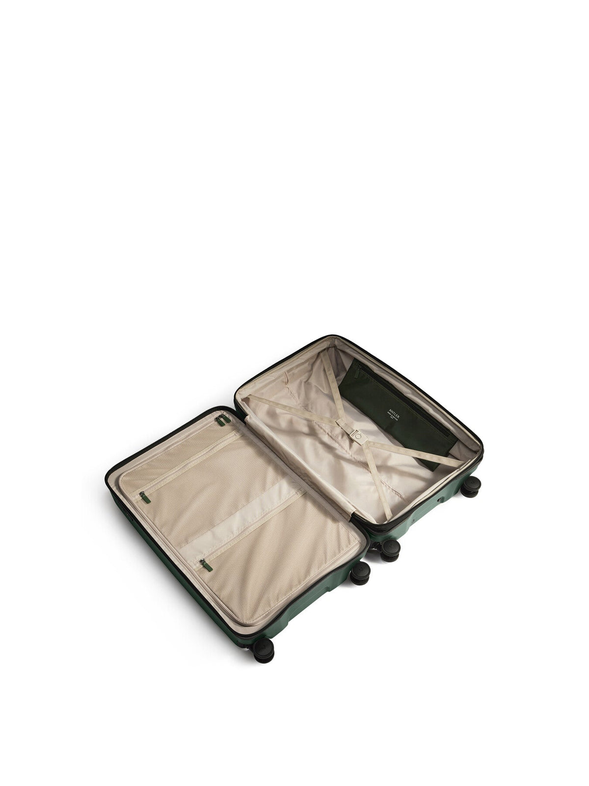 Icon Stripe Large Suitcase 81cm Green