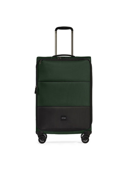 Soft Stripe Medium Suitcase 68cm Green