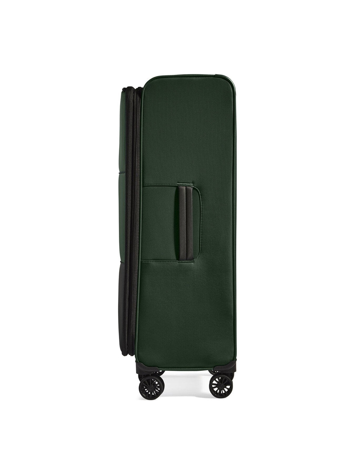 Soft Stripe Large Suitcase 81cm Green