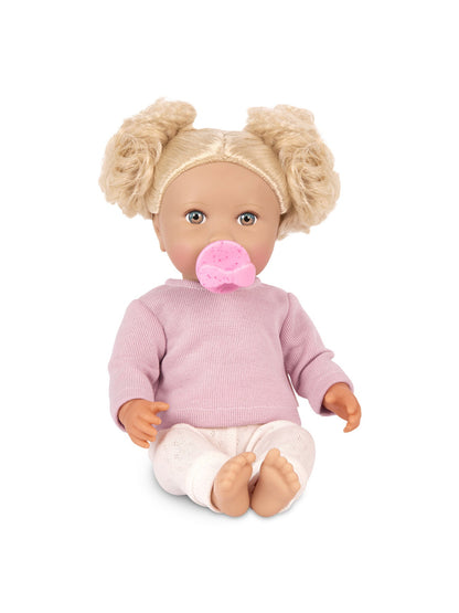 Doll w Hair Light Pink Top