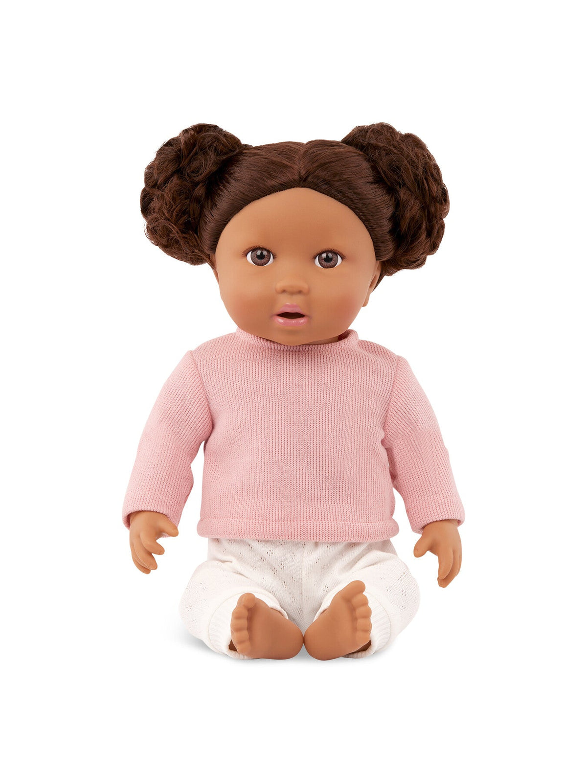 Doll with Hair Pink Top