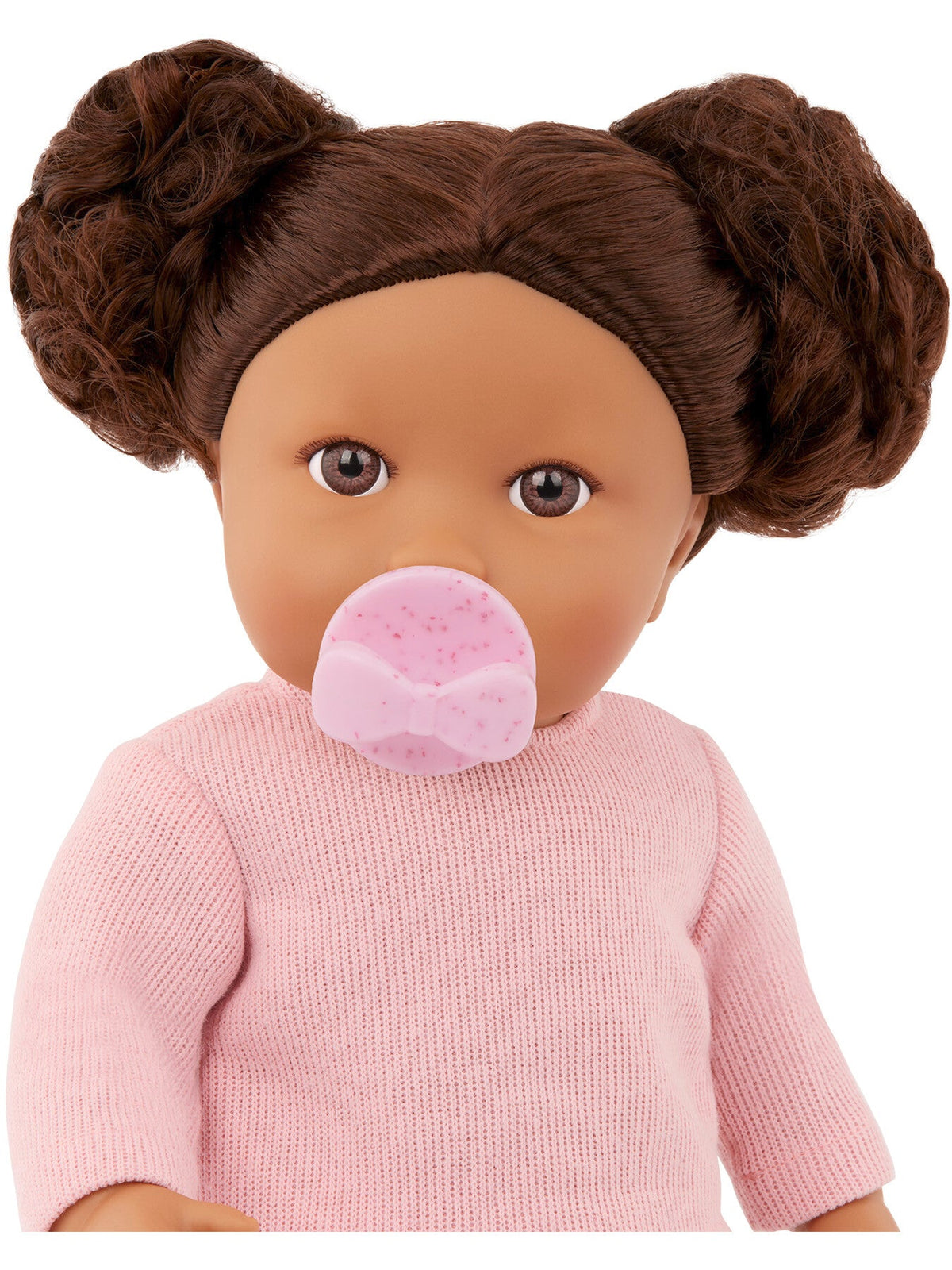 Doll with Hair Pink Top
