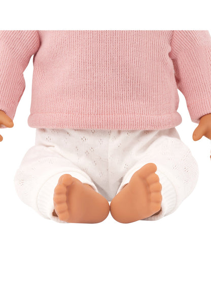 Doll with Hair Pink Top