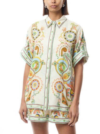 Pinball Linen Shirt