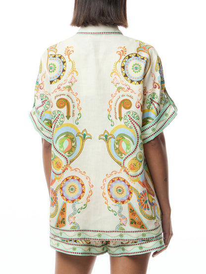 Pinball Linen Shirt