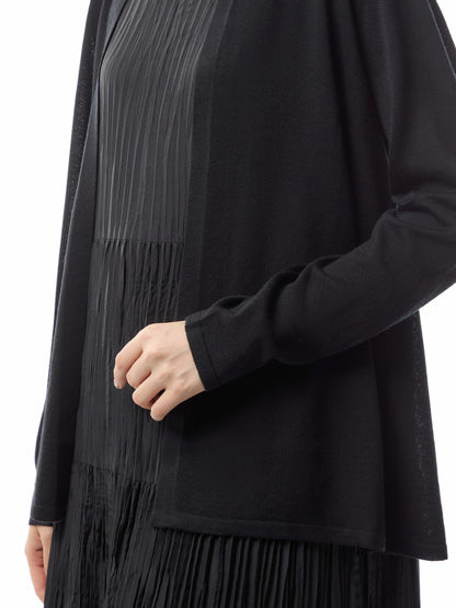 Merino Wool Long Cardigan