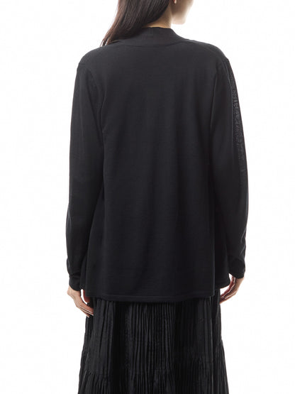 Merino Wool Long Cardigan