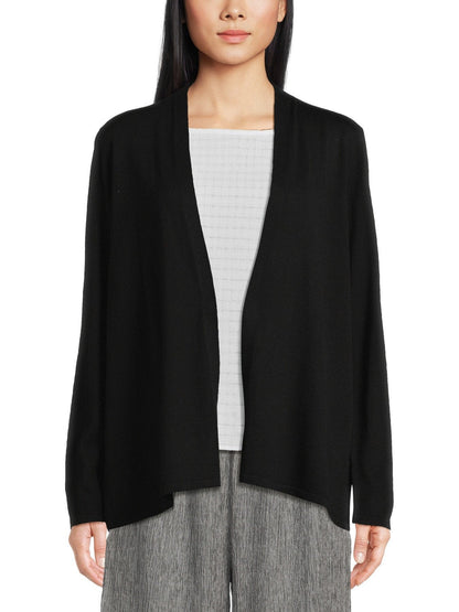Merino Wool Long Cardigan