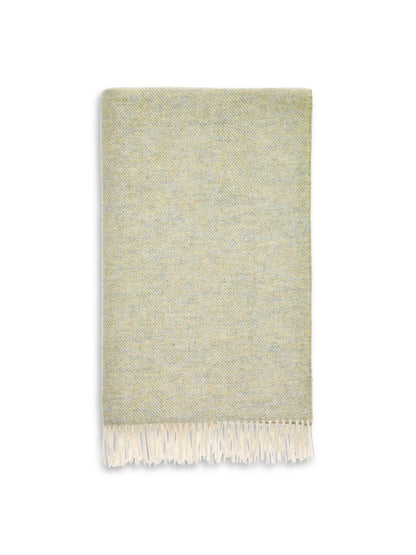 Herringbone Lambswool Blanket