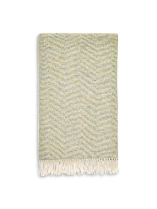 Herringbone Lambswool Blanket