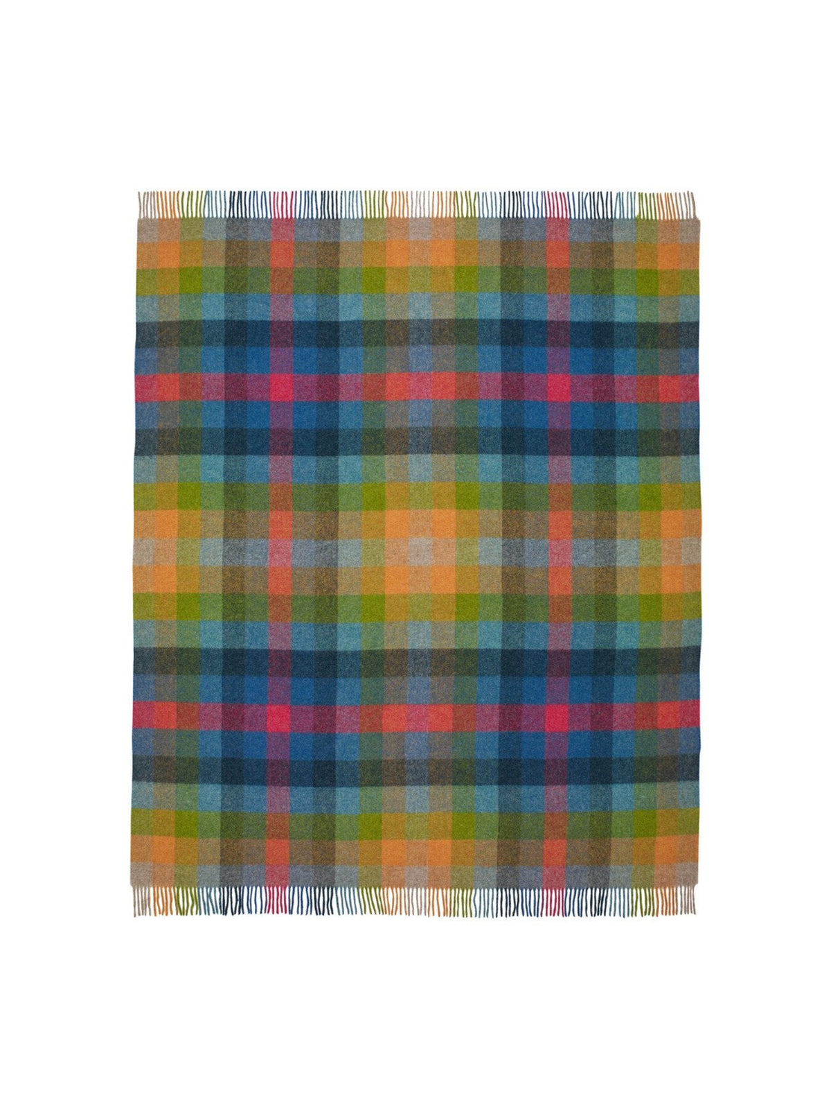 Harlequin Wool Blanket