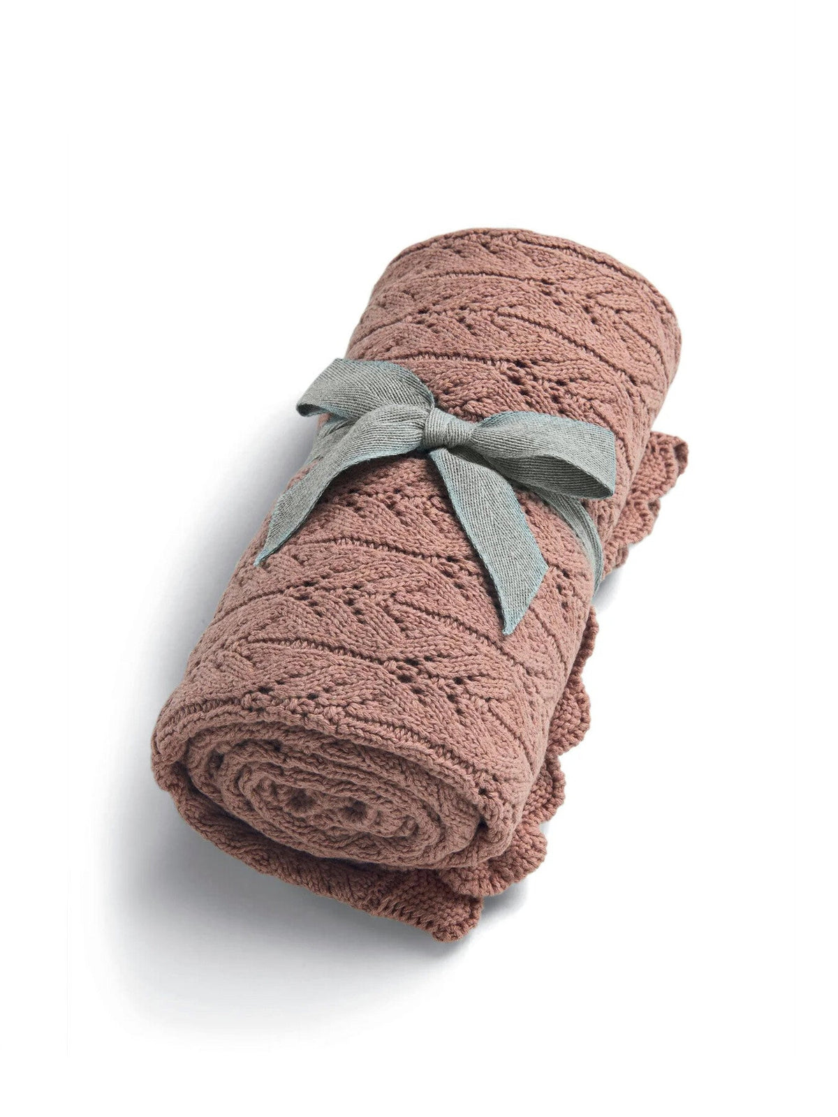 Welcome to the World Wildflower Knitted Blanket