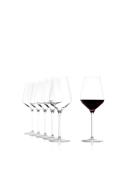 Quatrophil Red Wine Glasses Set of 6