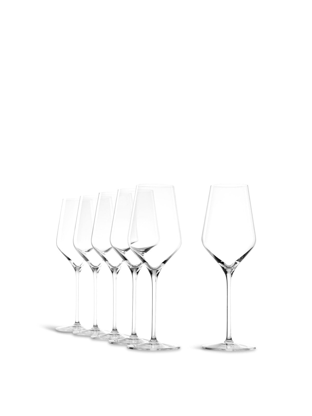 Quatrophil White Wine Glasses Set of 6