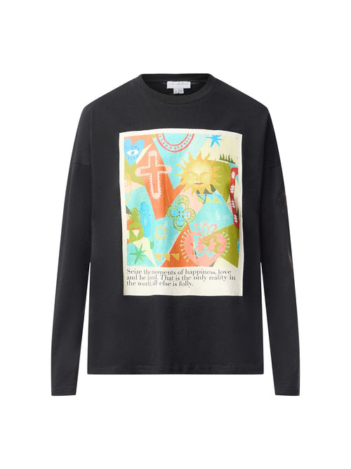 Printed Longsleeve Tee