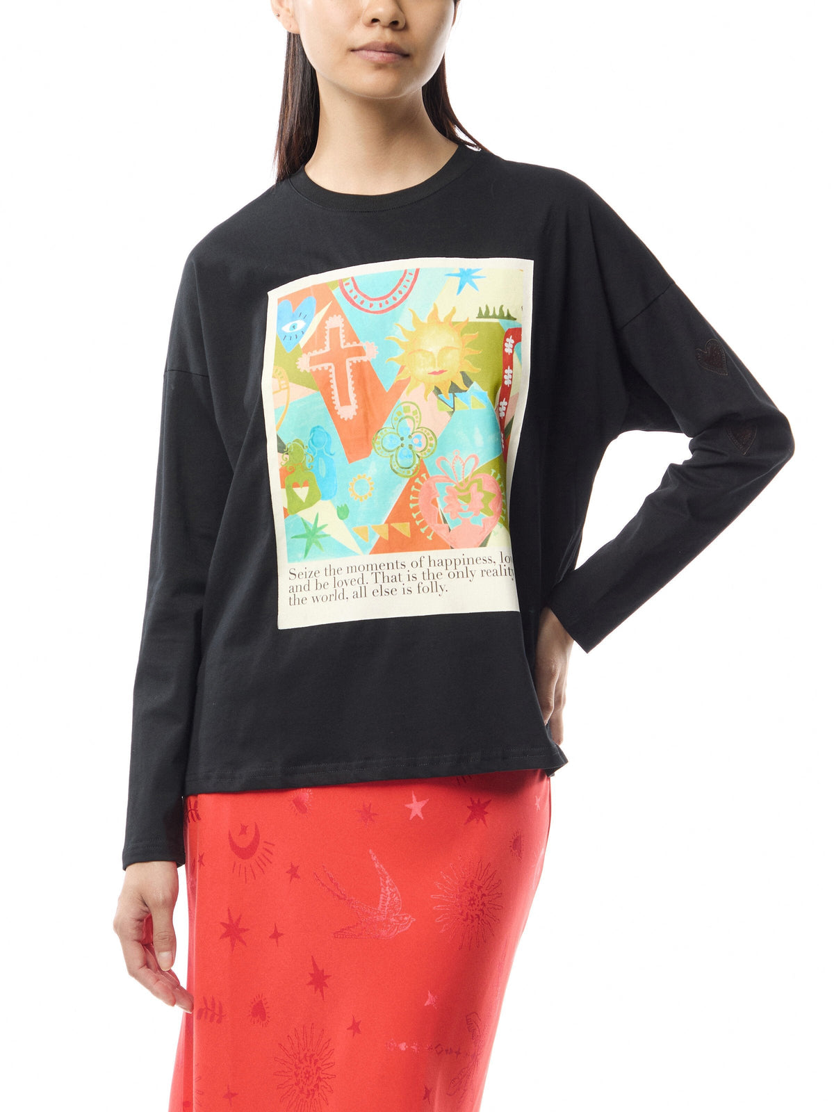 Printed Longsleeve Tee