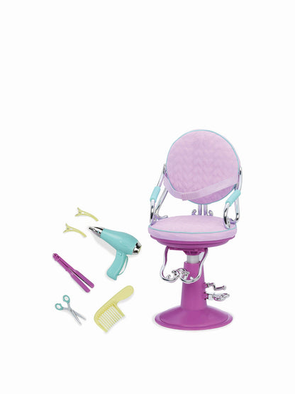 Salon Chair Purple