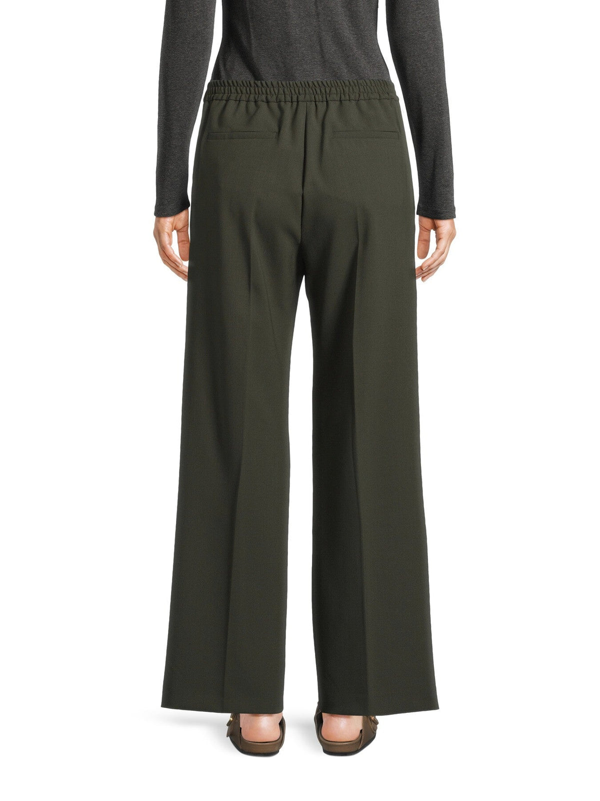 Petra Straight Leg Trouser with Elasticated Waist