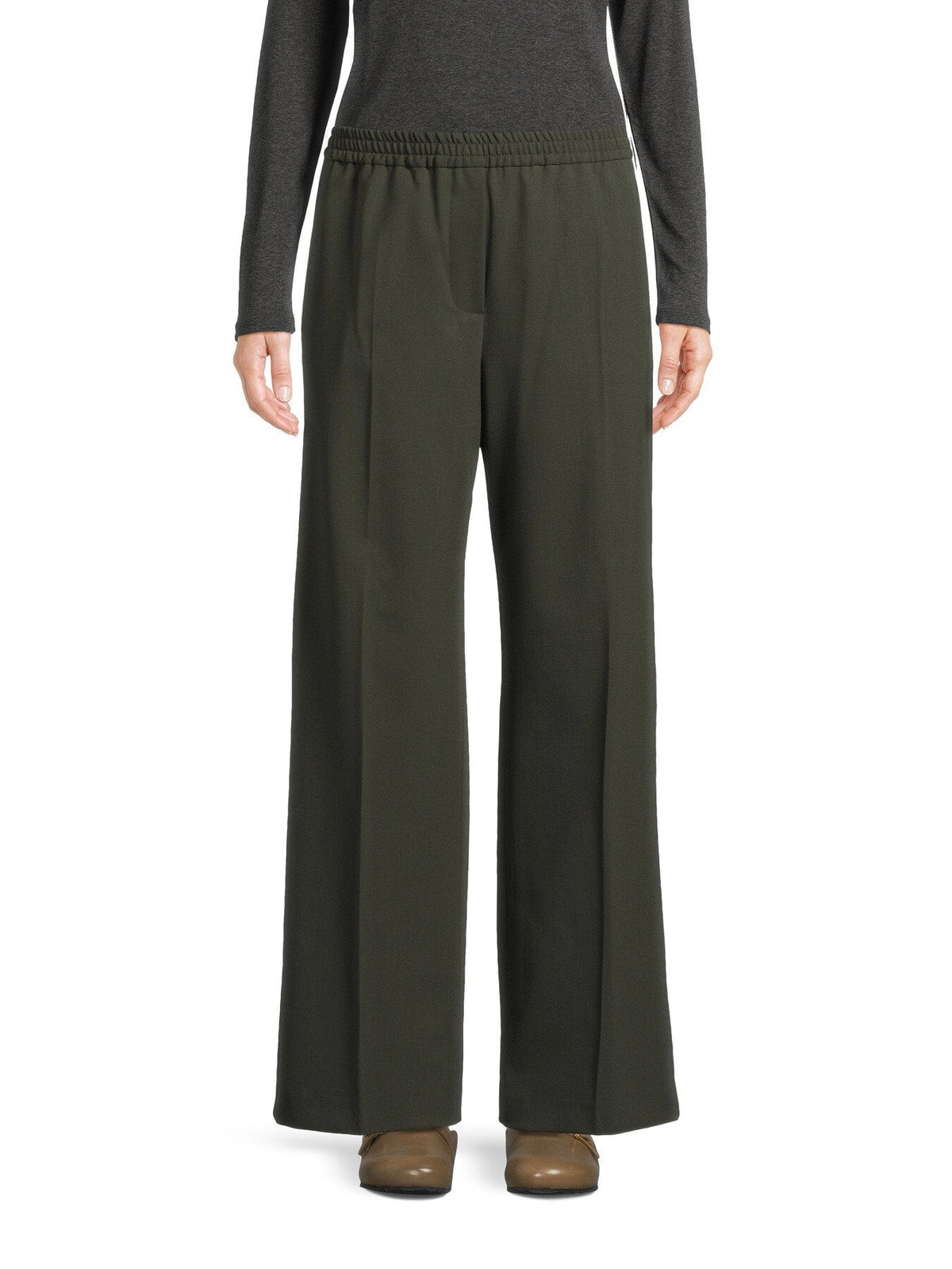 Petra Straight Leg Trouser with Elasticated Waist