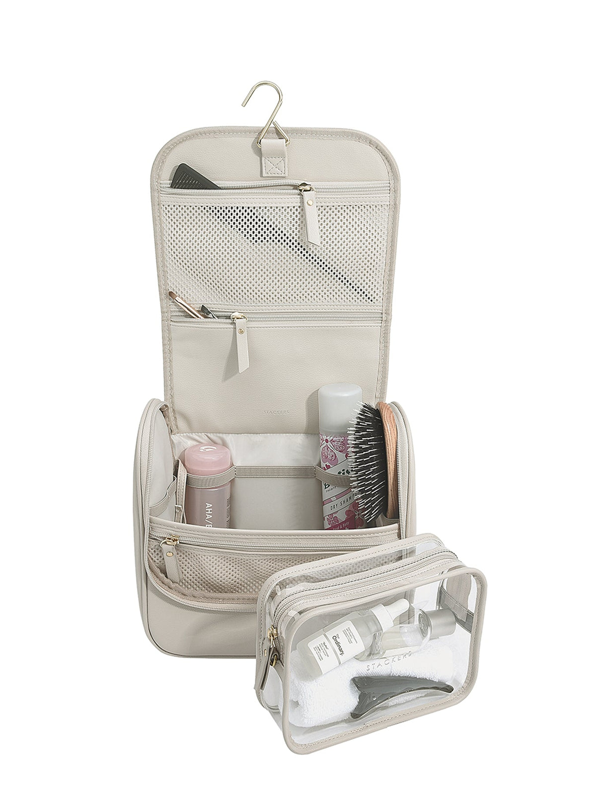 Hanging Wash Bag Large Blush