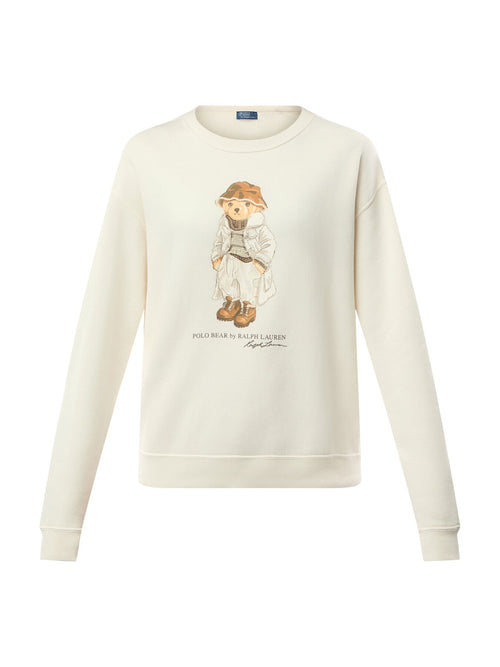 Polo Bear Fleece Crewneck Sweatshirt