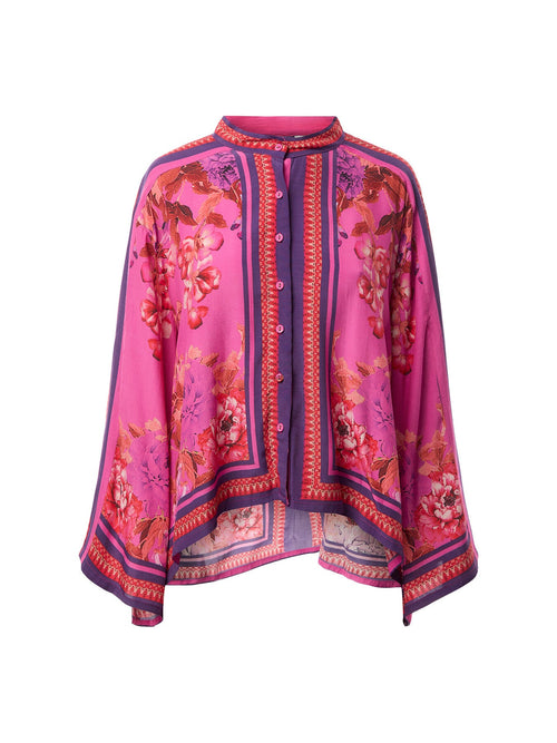 Alisa Pink Co-ord Shirt
