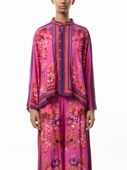 Alisa Pink Co-ord Shirt