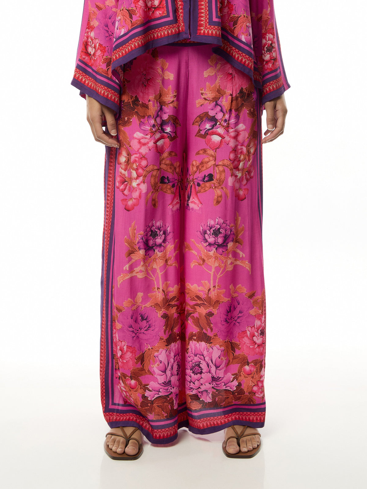 Alisa Pink Co-ord Trouser