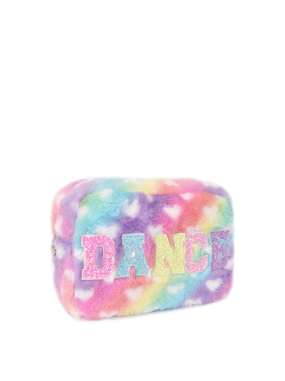 Dance Pouch Heart Faux Fur