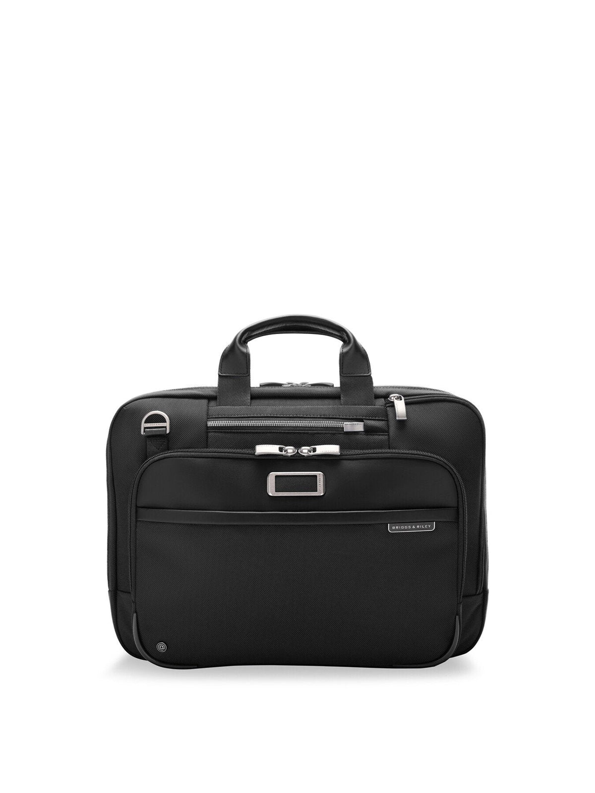 Briggs and Riley Medium Expandable Brief Black 40cm