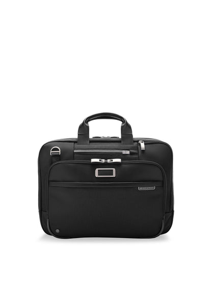 Briggs and Riley Medium Expandable Brief Black 40cm