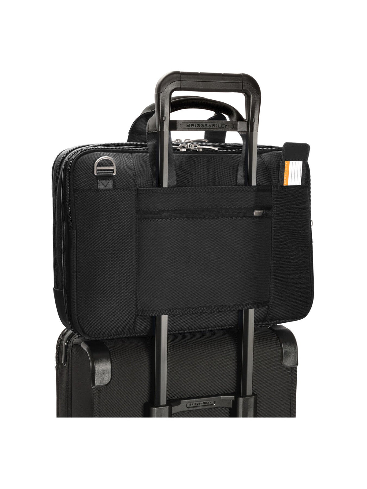 Briggs and Riley Medium Expandable Brief Black 40cm