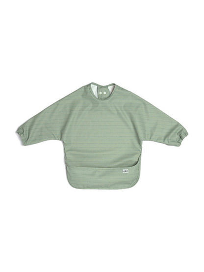 Long-sleeved Bibs 2 Pack - Dino Stripe