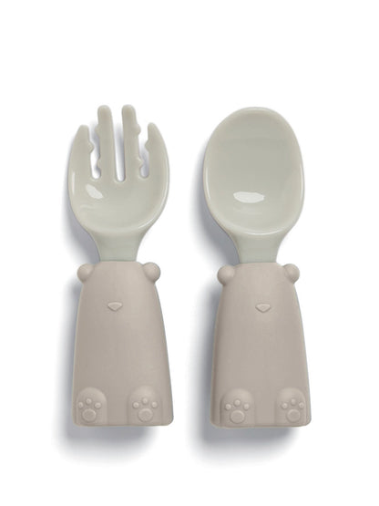 First Mealtime Silicone Set Truffle