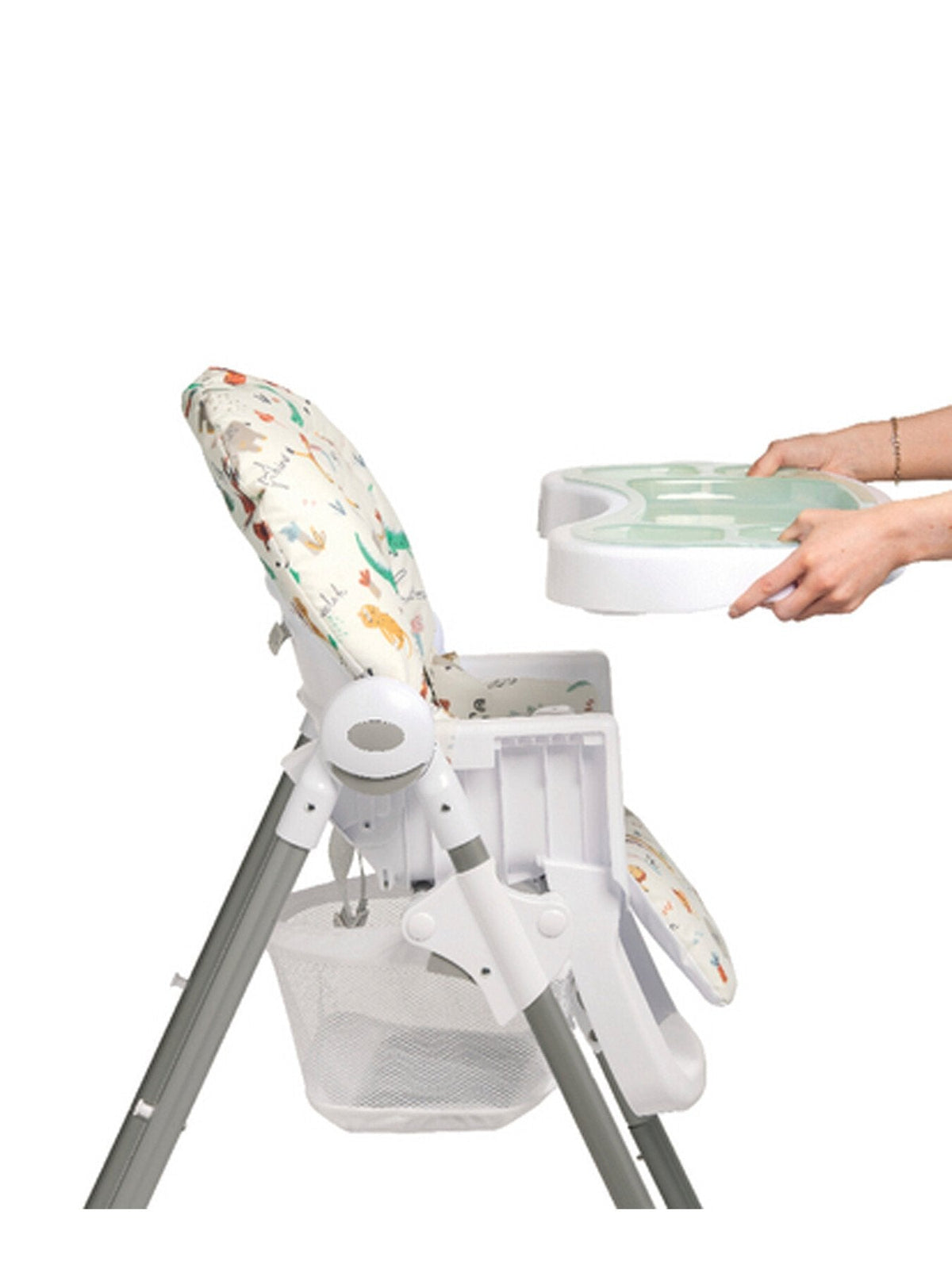 Snax Highchair Jungle Alphabet