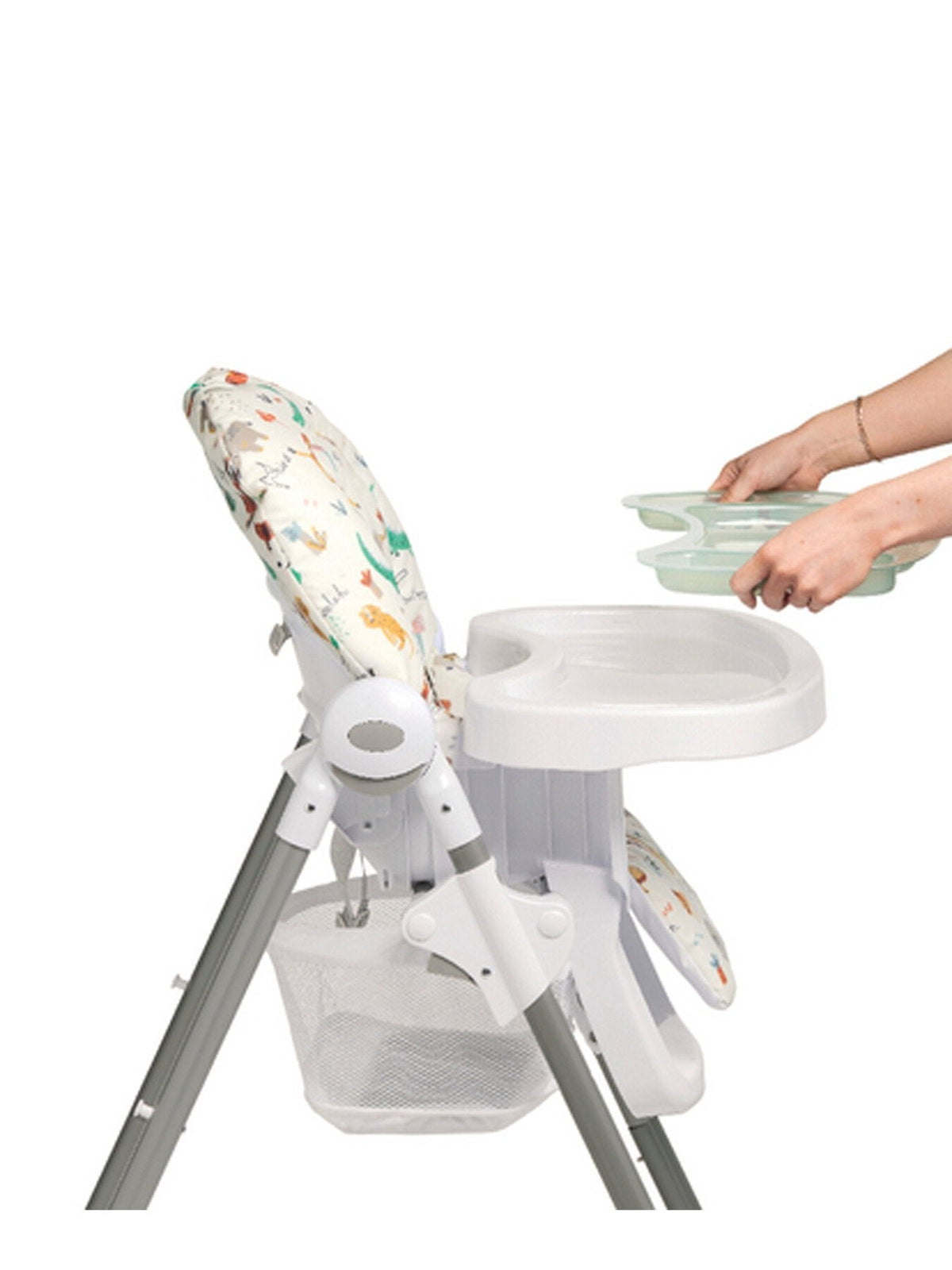 Snax Highchair Jungle Alphabet