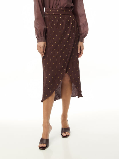 Coco Plisse Jaspre Skirt