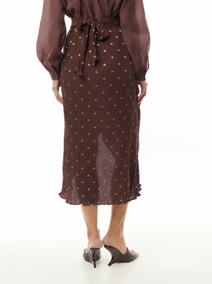 Coco Plisse Jaspre Skirt