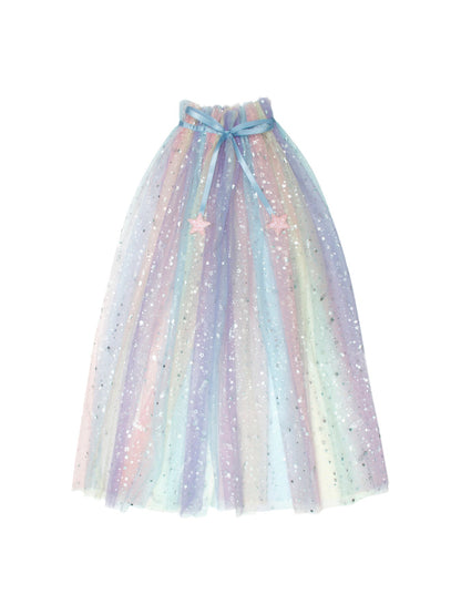 Ombre Rainbow Cape