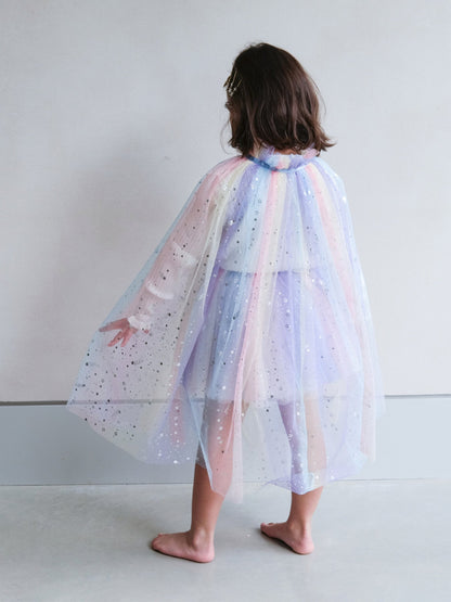 Ombre Rainbow Cape