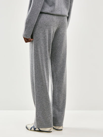 Wide Leg Track Pant Grey
