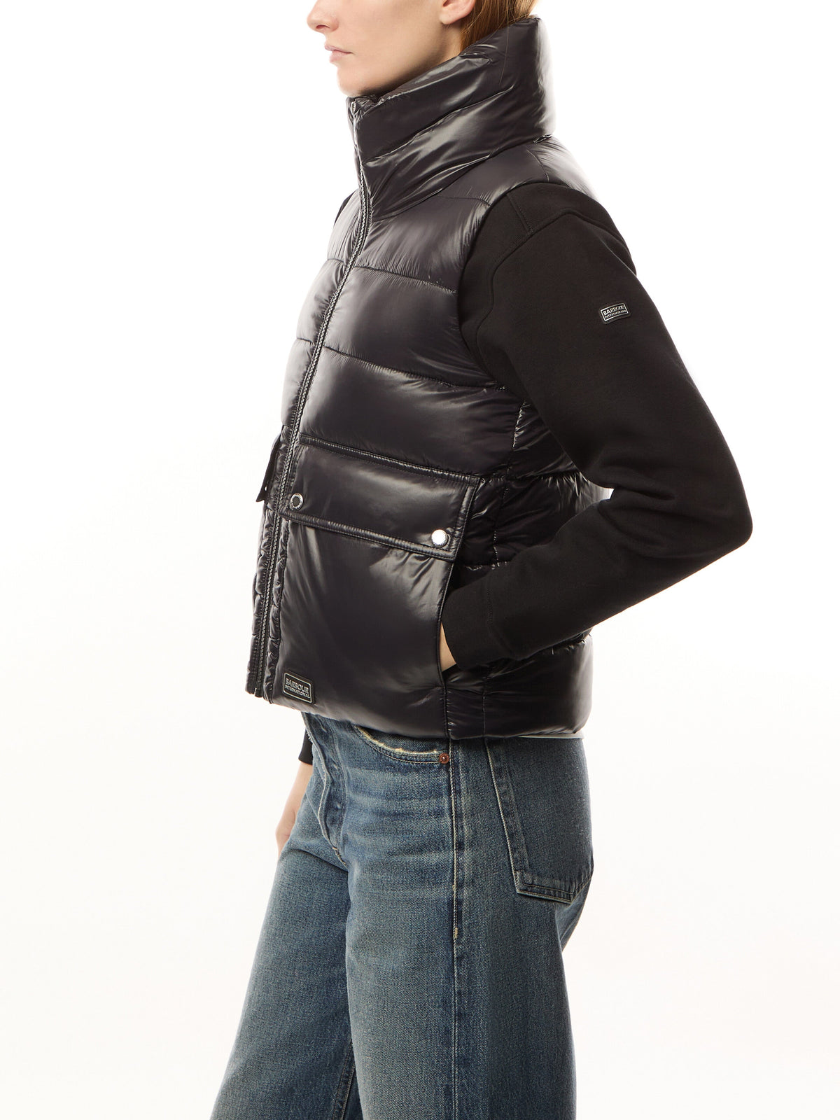 Womens Barbour International Griffin Puffer Gilet