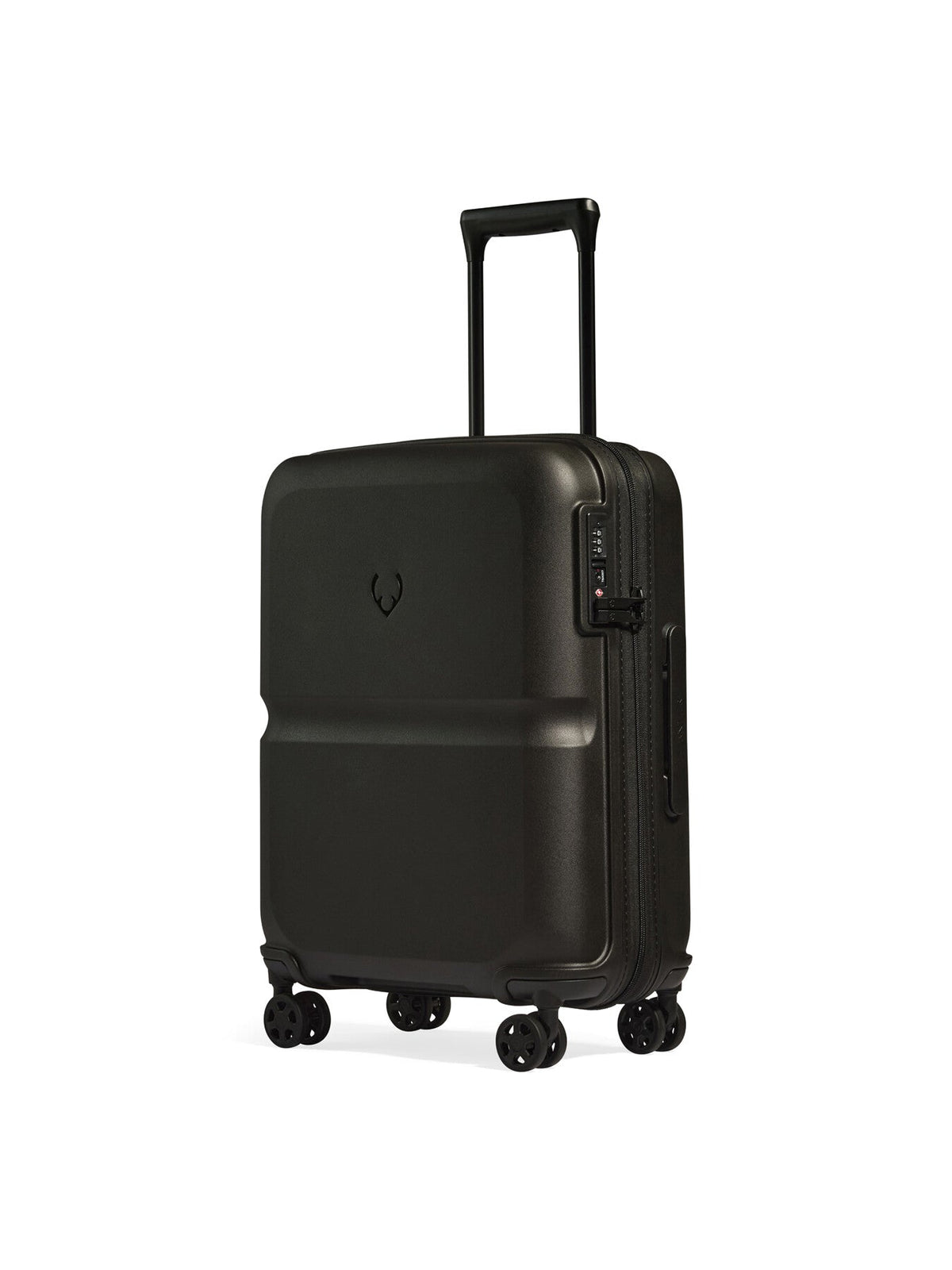 Single Stripe 55cm Cabin Suitcase Black