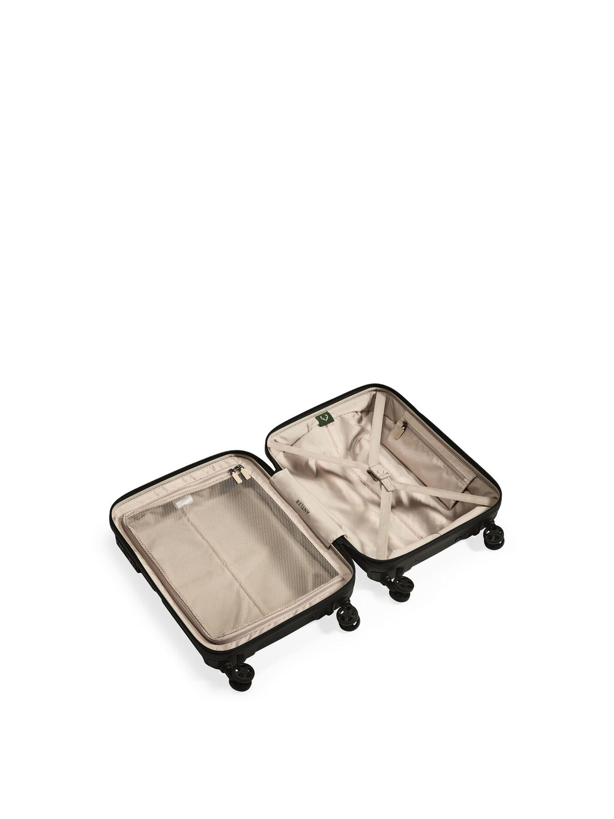 Single Stripe 55cm Cabin Suitcase Black