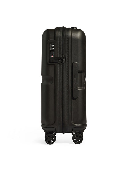 Single Stripe 55cm Cabin Suitcase Black